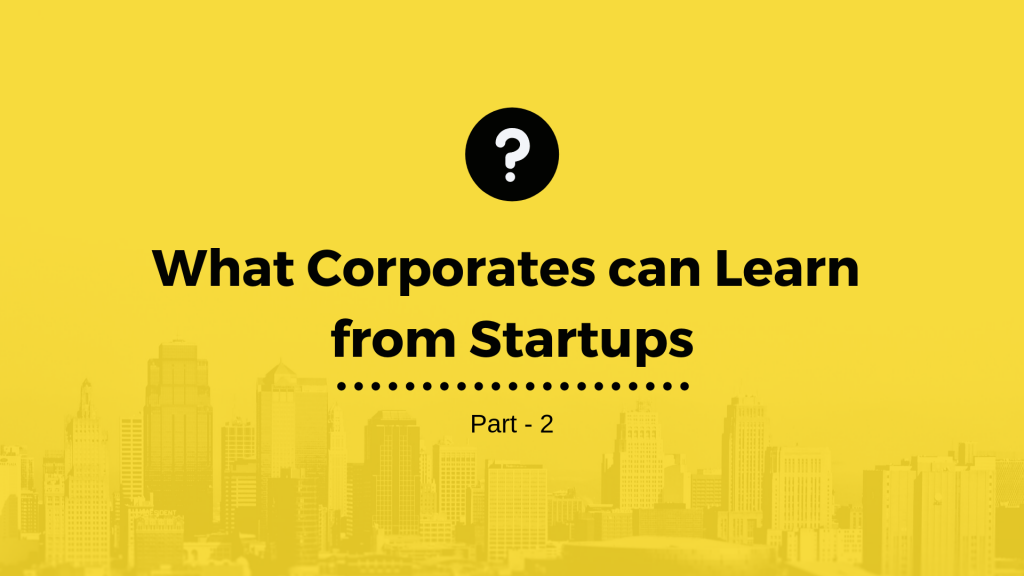 corporates and startups